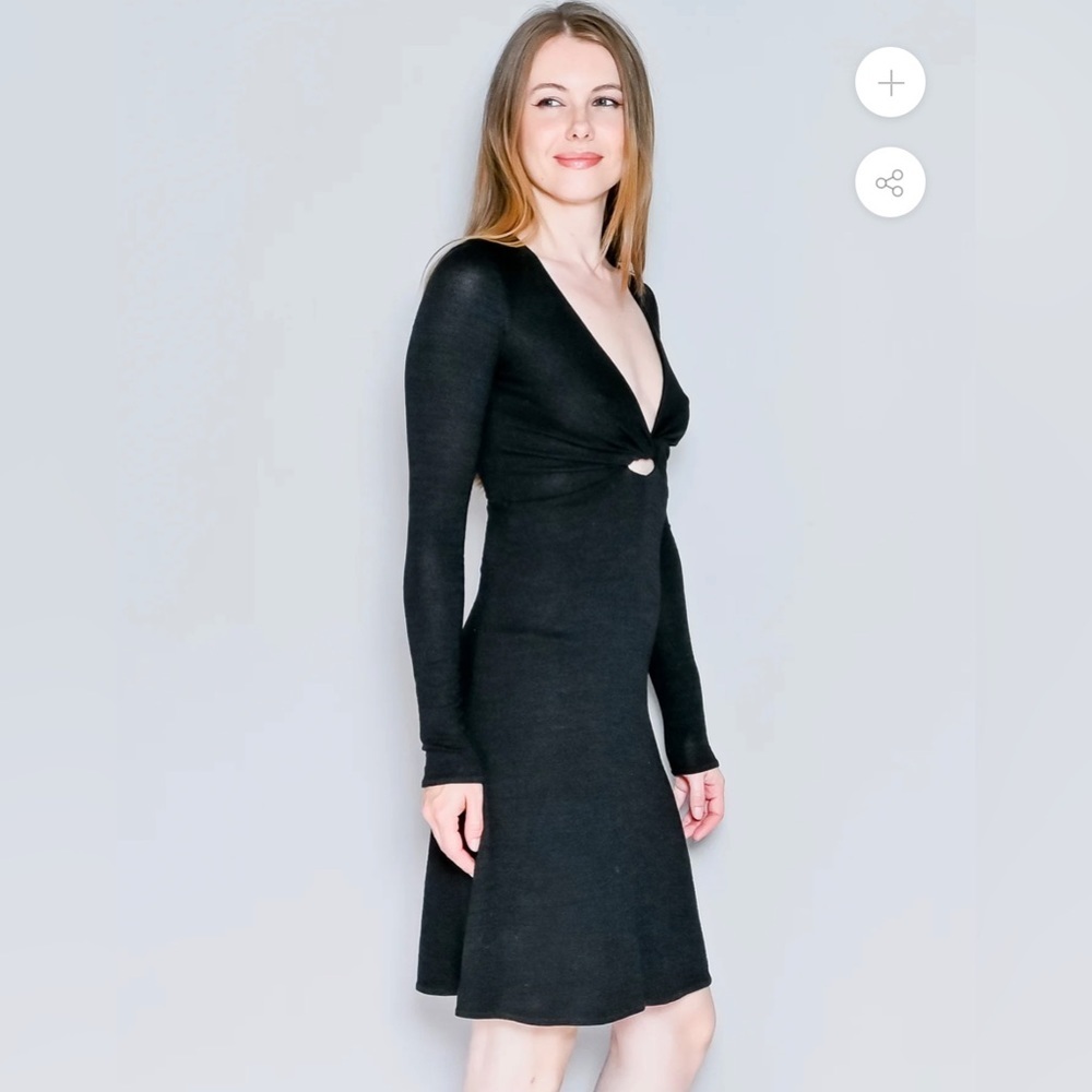 Aritzia | Wilfred Free | Paige Front Knot Dress